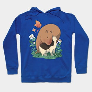 Capybara love Hoodie